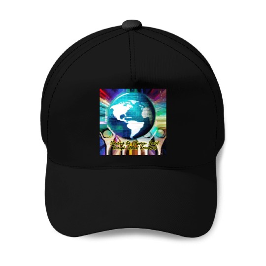 Sharing the Human Spirit Through Global Friendship Baseball Caps