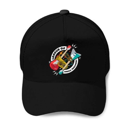 Music Teacher League Baseball Caps
