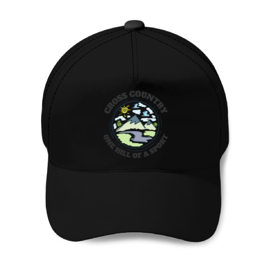 High School Running Baseball Caps, Cross Country Hills,