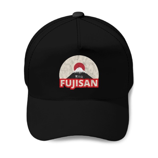 Japan Tokyo Mount Fuji Fujisan Baseball Caps