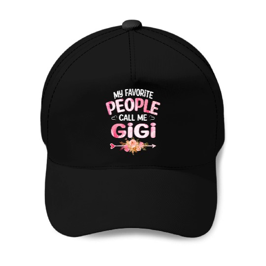My People Call Me Gigi Baseball Caps