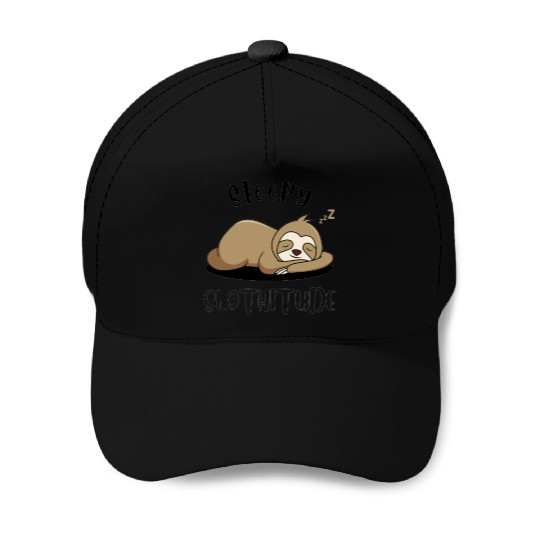 Sleepy Monkey Baseball Caps