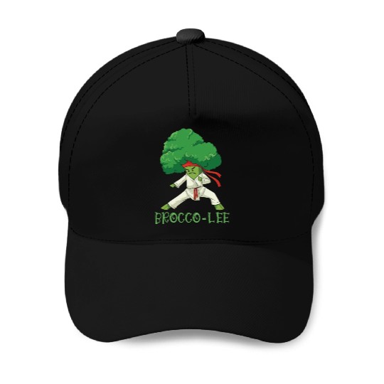 Broccoli Martial Arts Karate MMA Boxing Kicks Baseball Caps