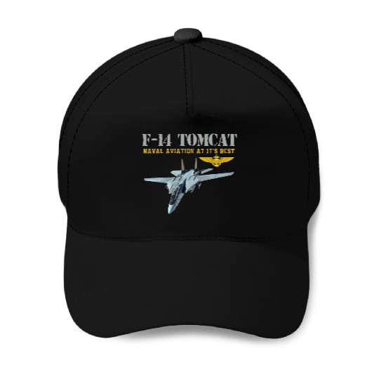 F 14 Tomcat Naval aviation Baseball Caps