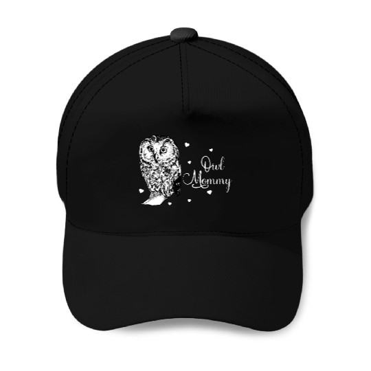 Owl Lover Owl Mom Baseball Caps