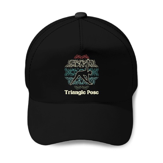 Yoga Triangle Baseball Caps