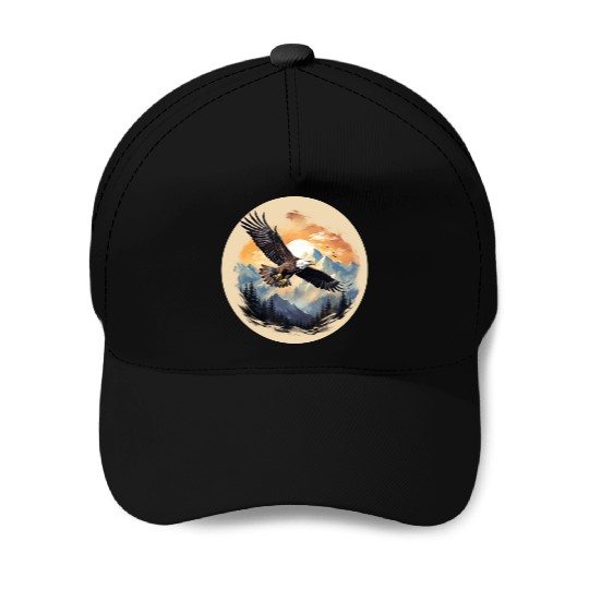 Bald Eagle as America's Symbol Baseball Caps