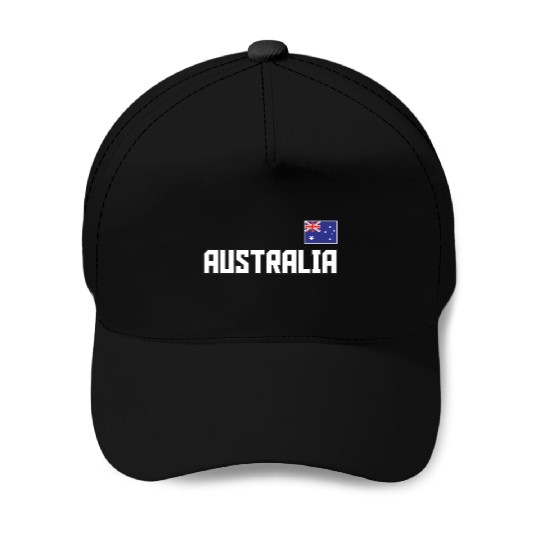 Australia Flag Australian Pride Athletic Style Baseball Caps