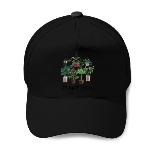 Plant Mom Potted Plant Lover Baseball Caps