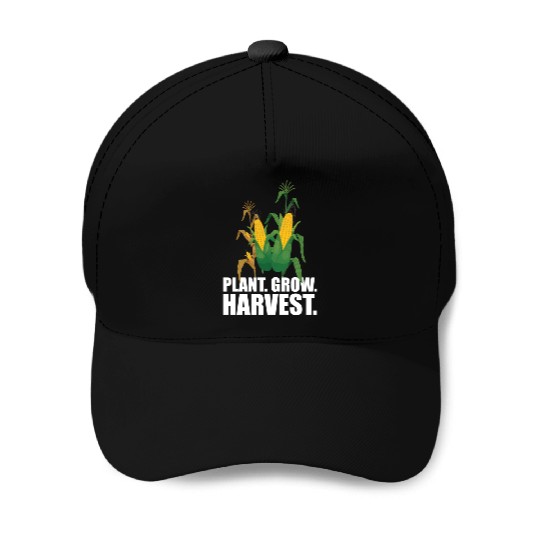Corn Farmer Plant Grow Harvest Baseball Caps