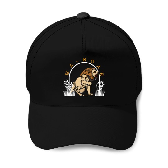 Passover Maror Baseball Caps, Ma-Roar Lion Of Judah
