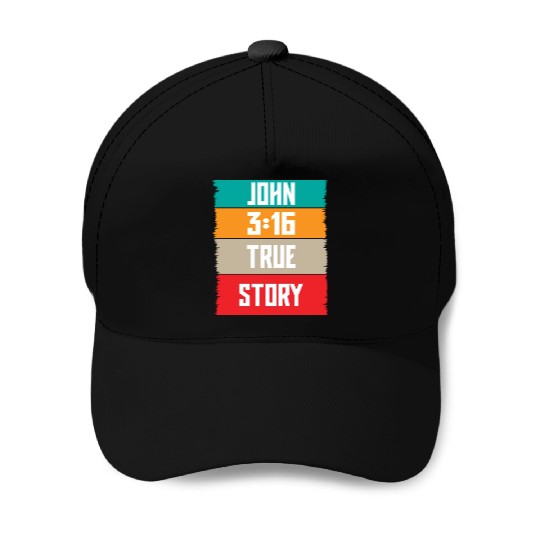 John 3:16 Lve Jesus Christian Christmas Baseball Caps