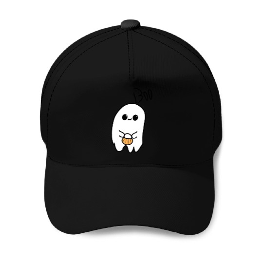 Halloween ghost Baseball Caps