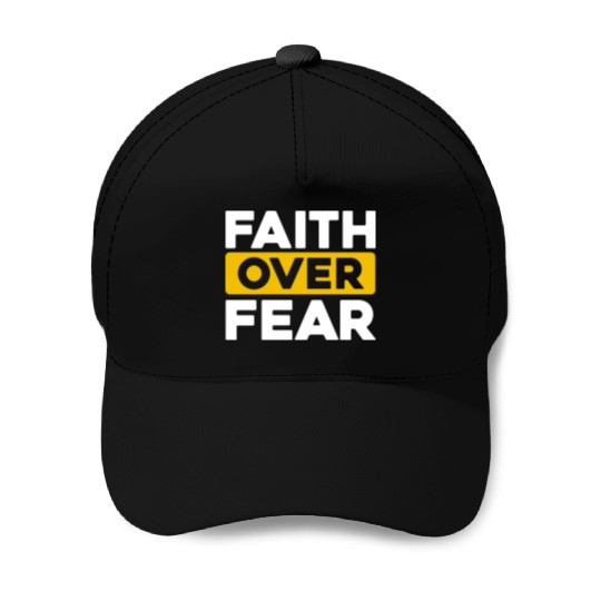 Faith Over Fear Love Jesus Christian Christmas Baseball Caps