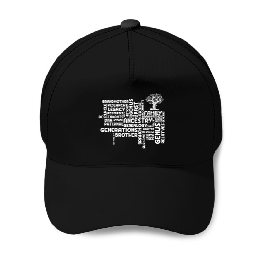 Genealogy Grandmother Ancestry Generation Baseball Caps