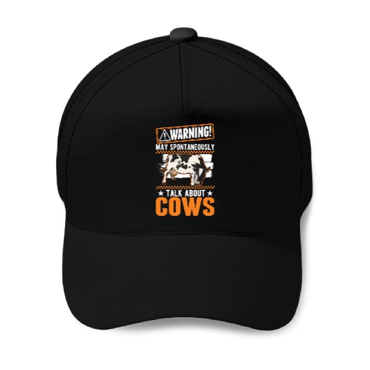 Cow Cattle Breeder Land, Farmer Cows Baseball Caps