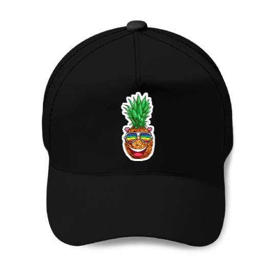 Pineapple Summer Baseball Caps