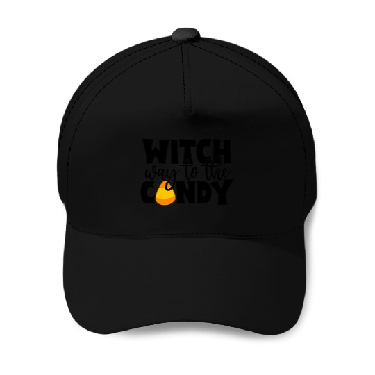 Witch Way To The Candy Baseball Caps