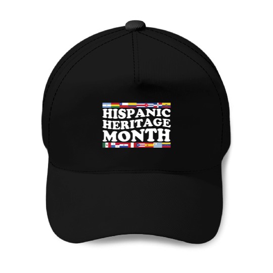 Hispanic Heritage Month Funny Hispanic Spanish Baseball Caps