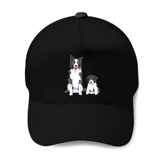 Border Collie Dogs Lover Father s Day Baseball Caps