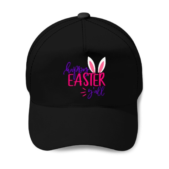 Happy Easter Y all Baseball Caps
