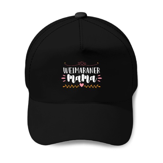 Weimaraner Mama Baseball Caps