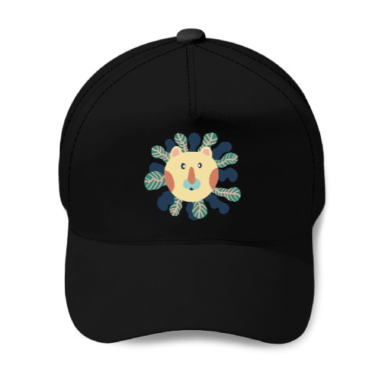 Plant Lion Number Two Baseball Caps