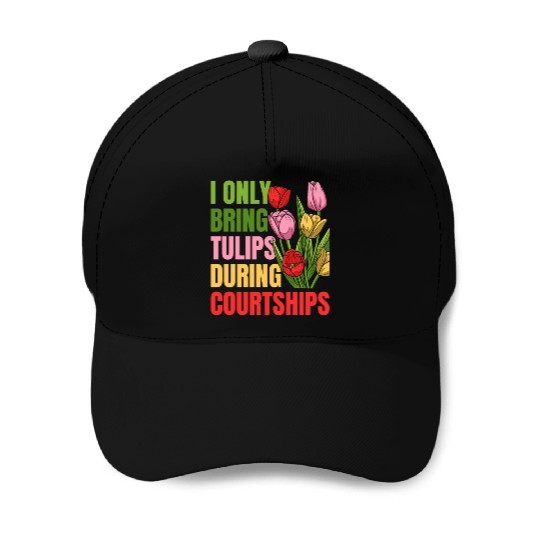 Tulip Gardening Tulips Baseball Caps