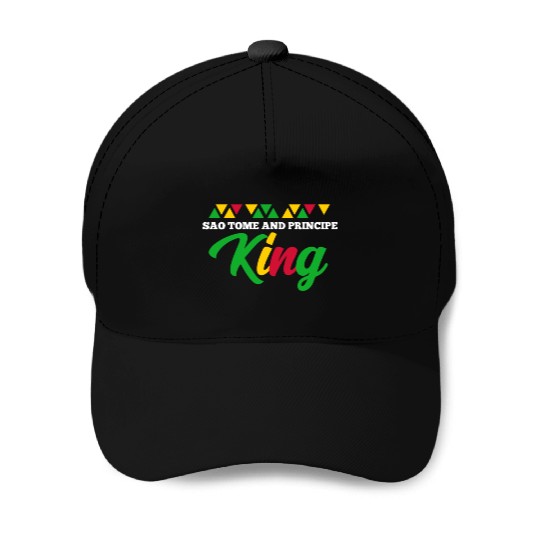 Sao Tome And Principe King Baseball Caps