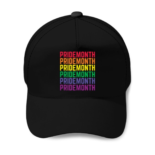 Pride Month Lgbt Demon Transgender Lesbian Gay Baseball Caps