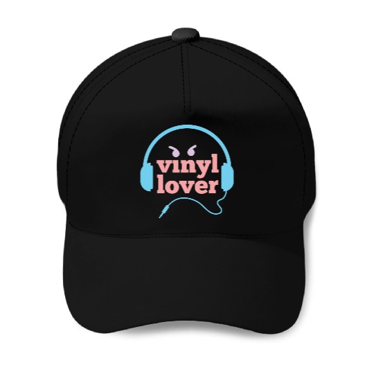 Vinyl Lover Baseball Caps