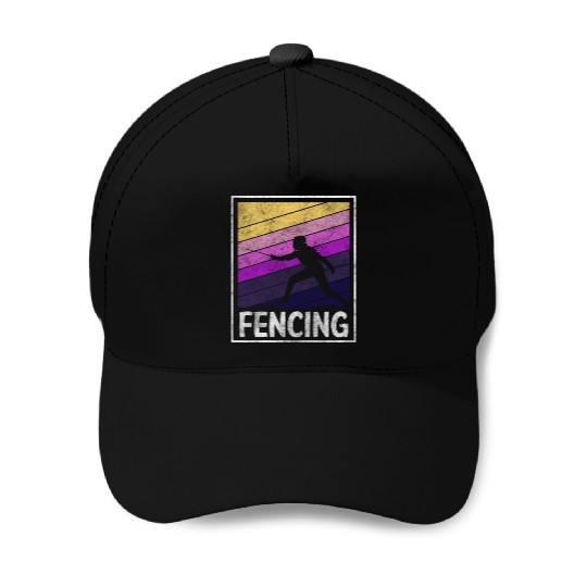 Fencing Sport Sport Fencing Baseball Caps