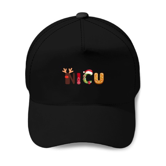 Cute NICU Christmas design Baseball Caps