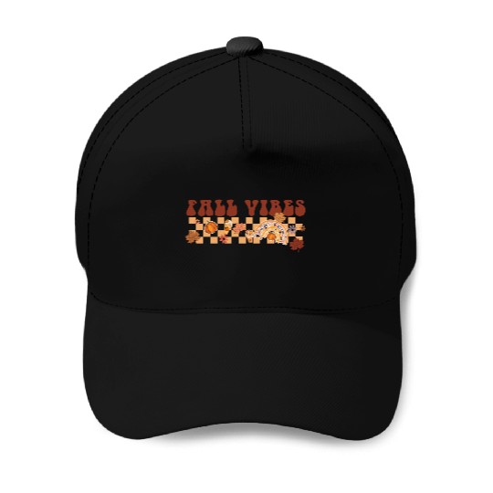 Fall Vibes 1 Baseball Caps