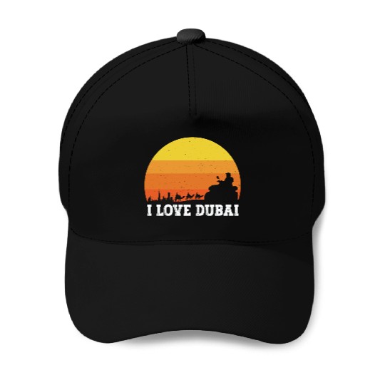 I love Dubai Baseball Caps