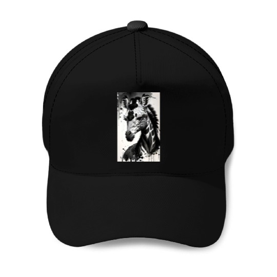 Sweet Giraffe Chic - Elevate Your Style with Grace Baseball Caps