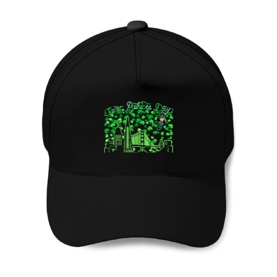 Saint Patrick's Day San Francisco California Baseball Caps