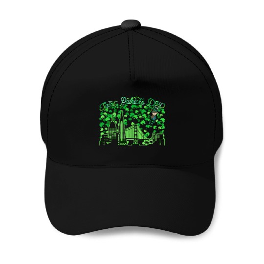 Saint Patrick's Day San Francisco California Baseball Caps