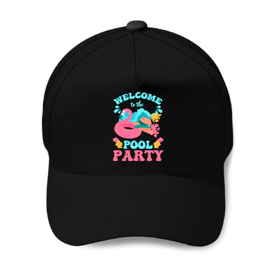 Party Party Monster Vacation Cool Baseball Caps