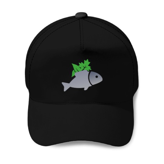Fish Baseball Caps