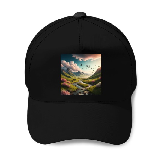 Natural beauty Baseball Caps