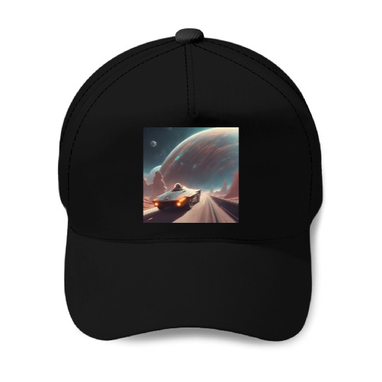 Space Explorers Baseball Caps