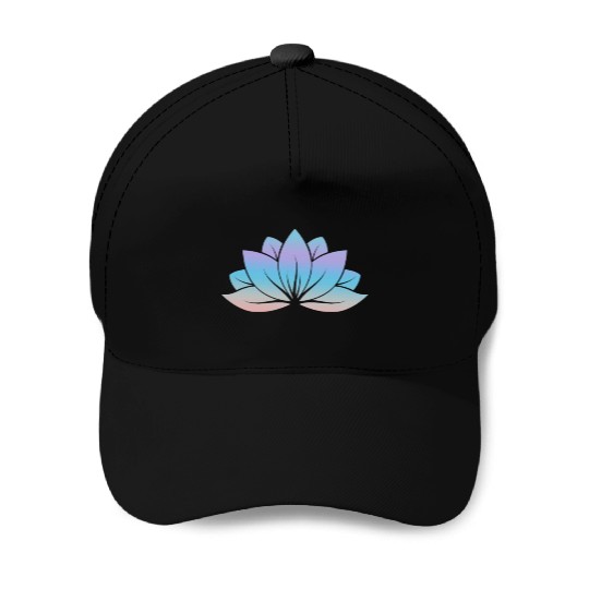 Lotus, Yoga Meditation Baseball Caps