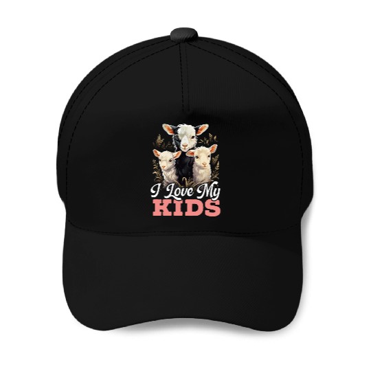 Goat Lover Kid Ranch Wool Farm Animal Farming Baseball Caps