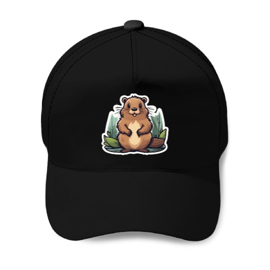Eager Beavers Baseball Caps