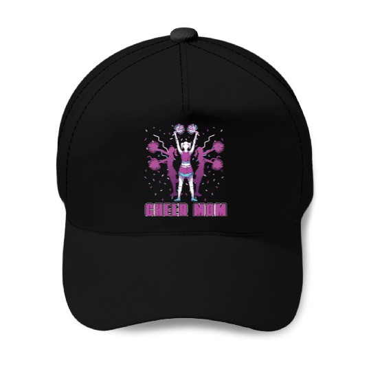 Cheerleader Mom Mother's Day Gift Cheerleading Baseball Caps