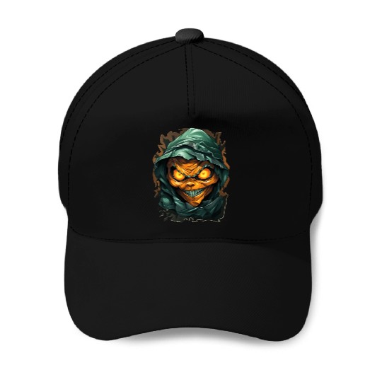 Halloween Spooky Cartoon Mummy Baseball Caps