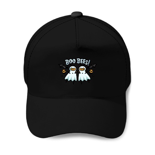 Halloween - Boo Bees Baseball Caps