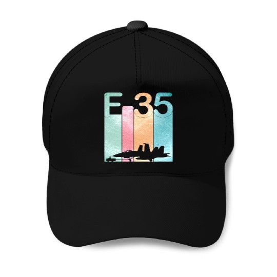 F35 Vintage Air Force Fighter Jets Baseball Caps