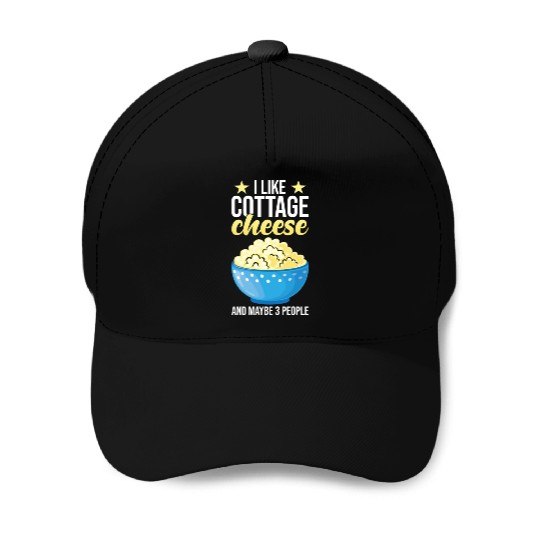 Cottage Cheese Baseball Caps
